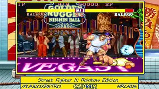 Street Fighter II: Rainbow Edition - Mundoxretro