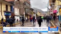 Video | Policía entró a la Universidad de San Marcos en Lima, Perú