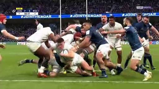 Résumé : le Racing éliminé de la Champions Cup par le Leinster