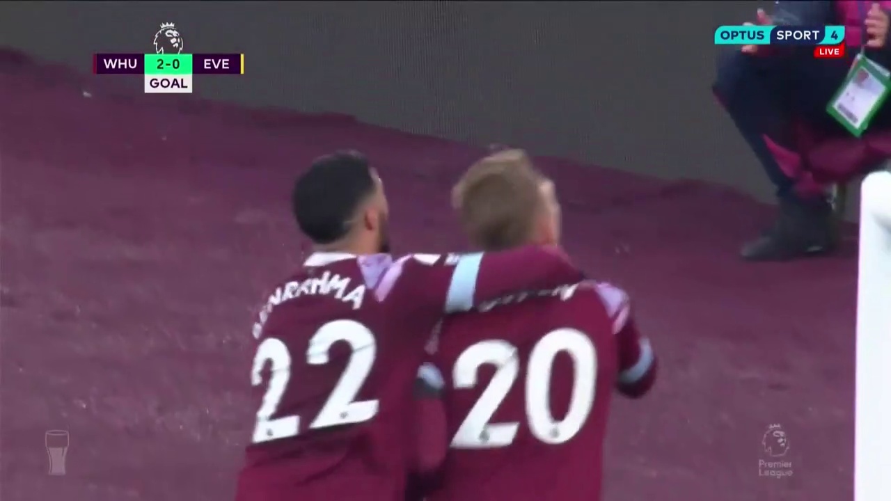 West Ham United v Everton