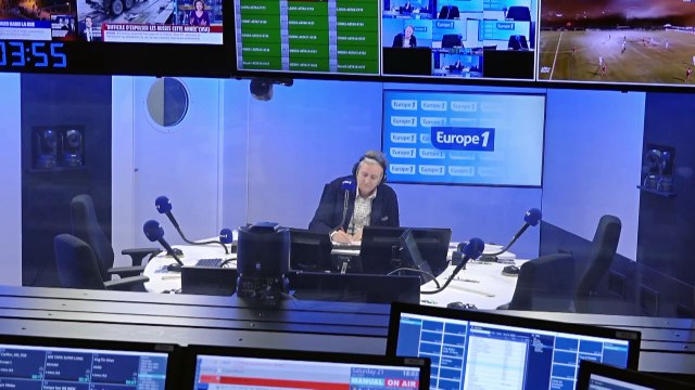 DOCUMENT EUROPE 1 - «Ça n'arrête pas», décrit le reporter Régis Le Sommier depuis le front en Ukraine