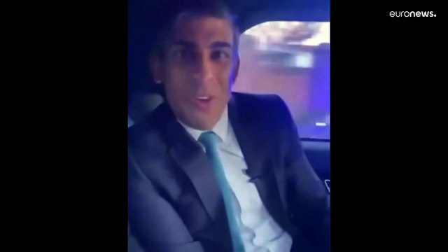 Rishi Sunak multado por não usar cinto de segurança