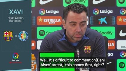 Xavi shocked at Dani Alves arrest