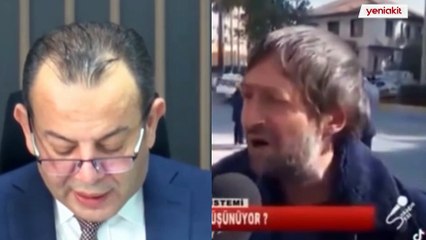 Tanju Özcan'ı ti'ye aldı