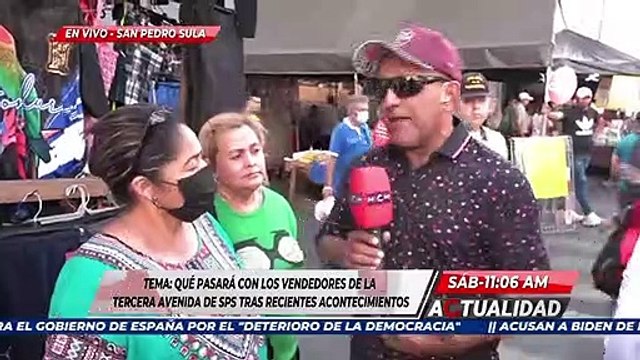 Empantanadas negociaciones entre vendedores y alcaldía de SPS tras molote contra desalojos