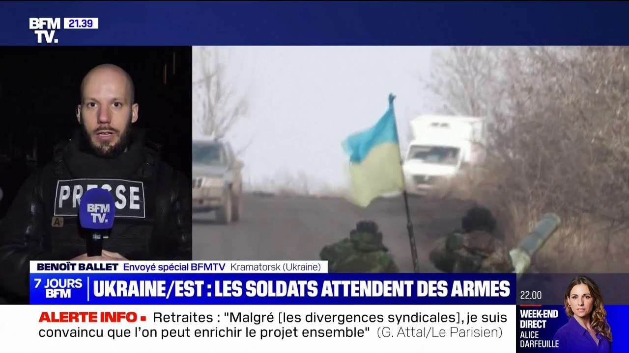 À Kramatorsk, les soldats ukrainiens attendent des livraisons d'armes lourdes et déplorent l'indécision de l'Allemagne