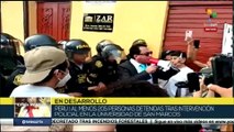 Perú: Exigen la liberación de detenidos en la Universidad de San Marcos