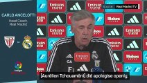 'The issue is over' - Ancelotti accepts Tchouameni apology for Madrid absence