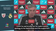 'The issue is over' - Ancelotti accepts Tchouameni apology for Madrid absence