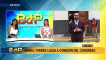 Aníbal Torres reaparece y vuelve a atacar a la prensa tras su salida del Congreso