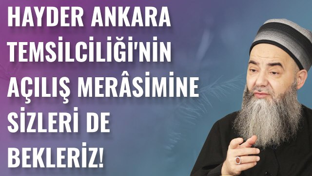 @Hoca Ahmet Yesevi Derneği | HAYDER Ankara Temsilciliği'nin Açılış Merâsimine Sizleri de Bekleriz!