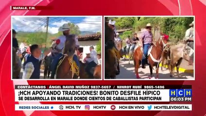 Con desfile Hípico inicia la feria de Marale