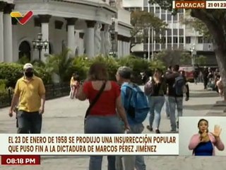 Caraqueños recuerdan la insurgencia popular del 23 de enero de 1958 como el inicio de la democracia