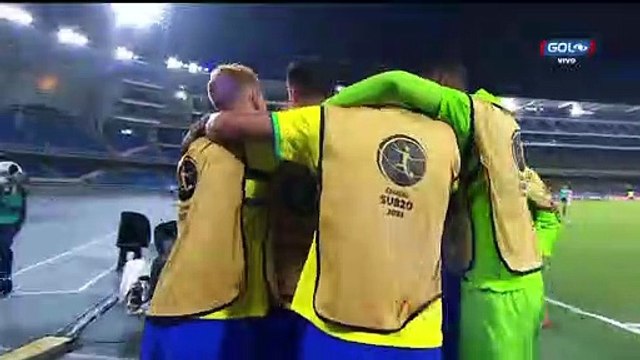 Perú vs. Brasil (0-3), el resumen del partido y los goles del Sudamericano Sub 20