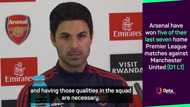 Arteta 'proud' to have restored Arsenal v Man United significance