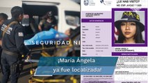 Hallan con vida a María Ángela, menor desaparecida afuera del paradero de Indios Verdes