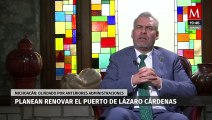 Michoacán busca convertir el Puerto Lázaro Cárdenas en pilar del T-MEC: Ramírez Bedolla