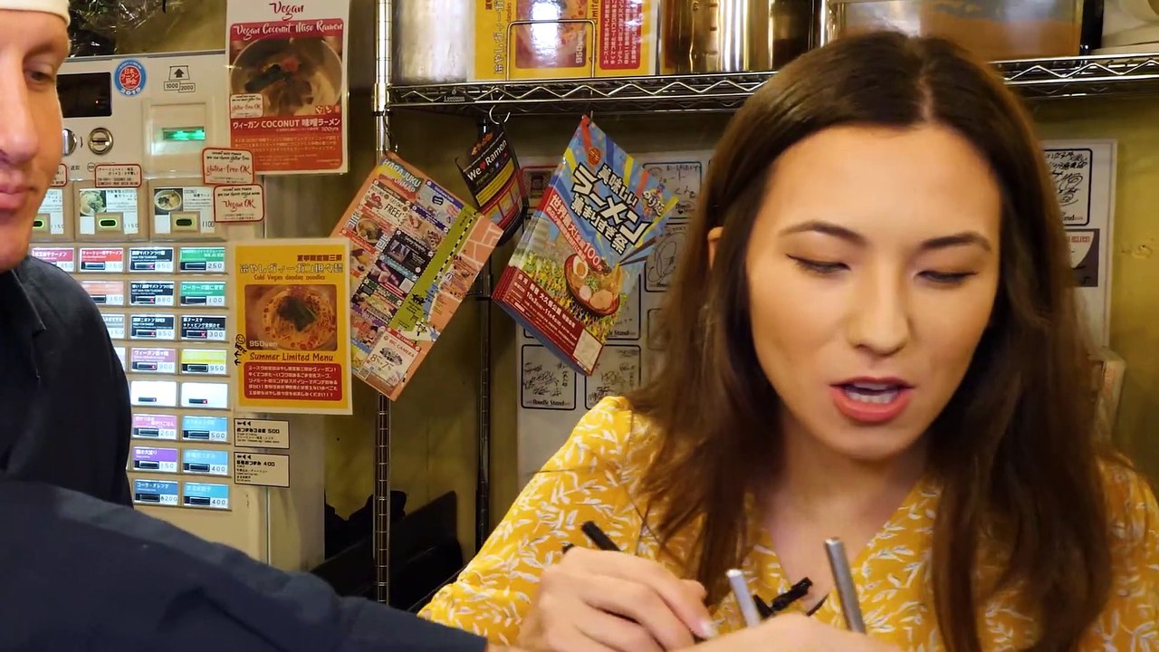 Eating $100 RAMEN in Tokyo!!! (Full Meal Feat. Shizuka Anderson)