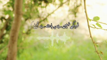 Duriyan Simatne Mein Der Kuch To Lagti Hai | दूरियाँ सिमटने में देर कुछ तो लगती है | Naqvi Voice