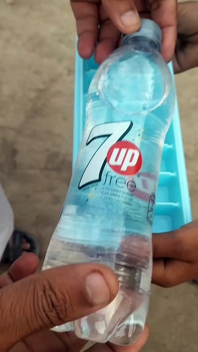 7up sugar free ice cubes. #icecube #icecubes