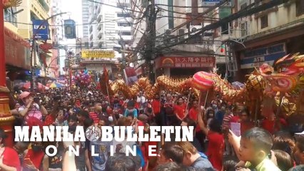 People flocked Ongpin, Binondo to celebrate Chinese New Year