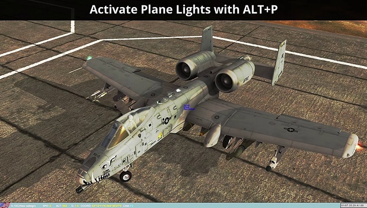 DCS A-10C - Startup Guide