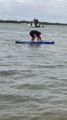 Dad's Paddle-Boarding Fail