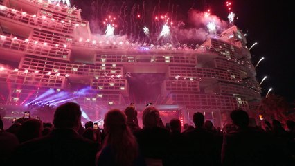 Atlantis The Royal fireworks