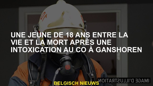 Un 18 ans entre la vie et la mort après empoisonnement au CO à Ganshoren