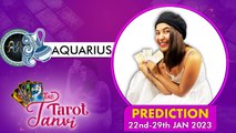 Aquarius: How will this week look for you? | Weekly Tarot Reading: 22nd - 29th Jan | Oneindia News