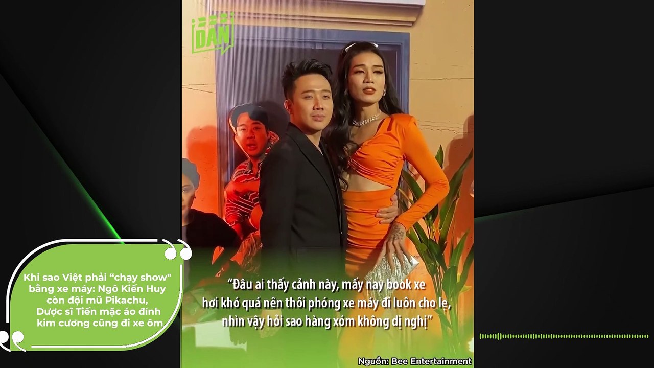 Khi sao Việt phải “chạy show" bằng xe máy: Ngô Kiến Huy còn đội mũ Pikachu, Dược sĩ Tiến mặc áo đính kim cương cũng đi xe ôm | Điện Ảnh Net