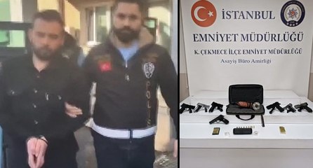 Küçükçekmece’de yasa dışı silah ticareti operasyonu