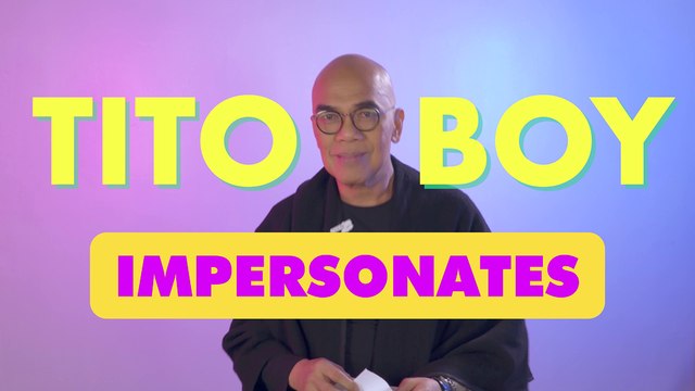 Fast Talk with Boy Abunda: Boy Abunda impersonates Kapuso stars | Online Exclusive
