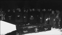 Exhumación de los restos de José Antonio Primo de Rivera y traslado desde El Escorial  al Valle de los caídos (1959)