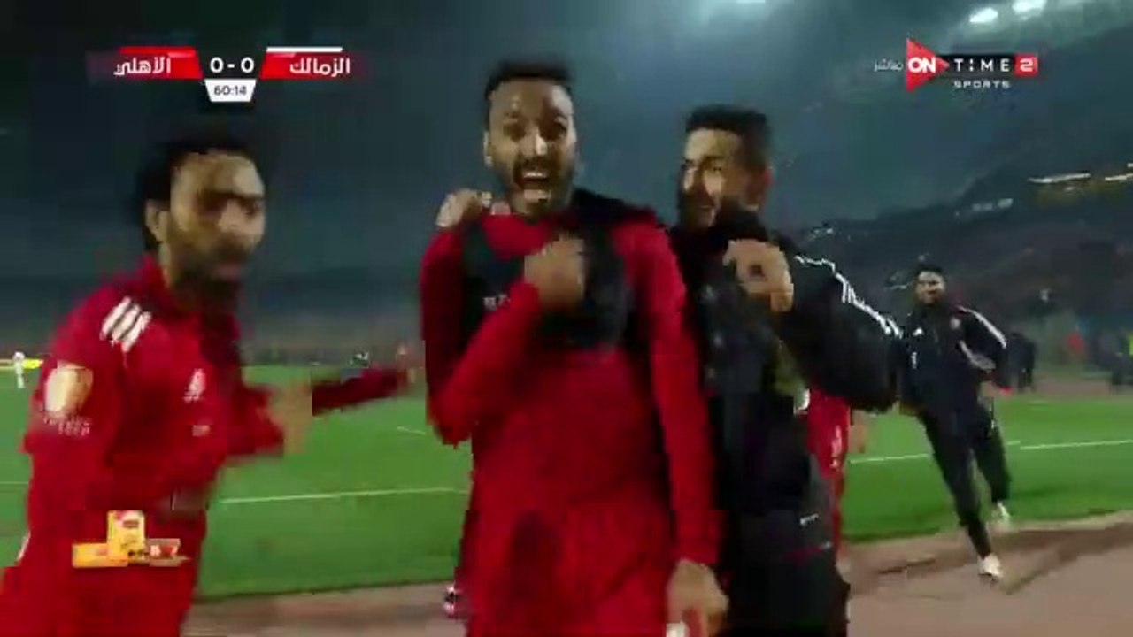 ملخص وأهداف مباراة الزمالك والأهلي 3_0