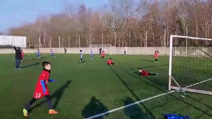 U11(2) match contre dynamo carvin le 21.01.23 : 1er but