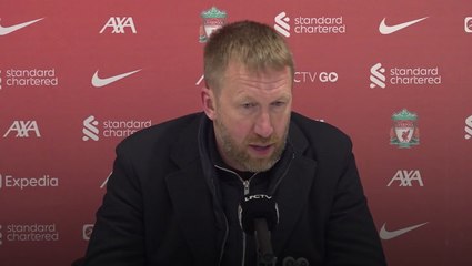 Graham Potter takes 'glass half full' view on Chelsea's draw with Liverpool