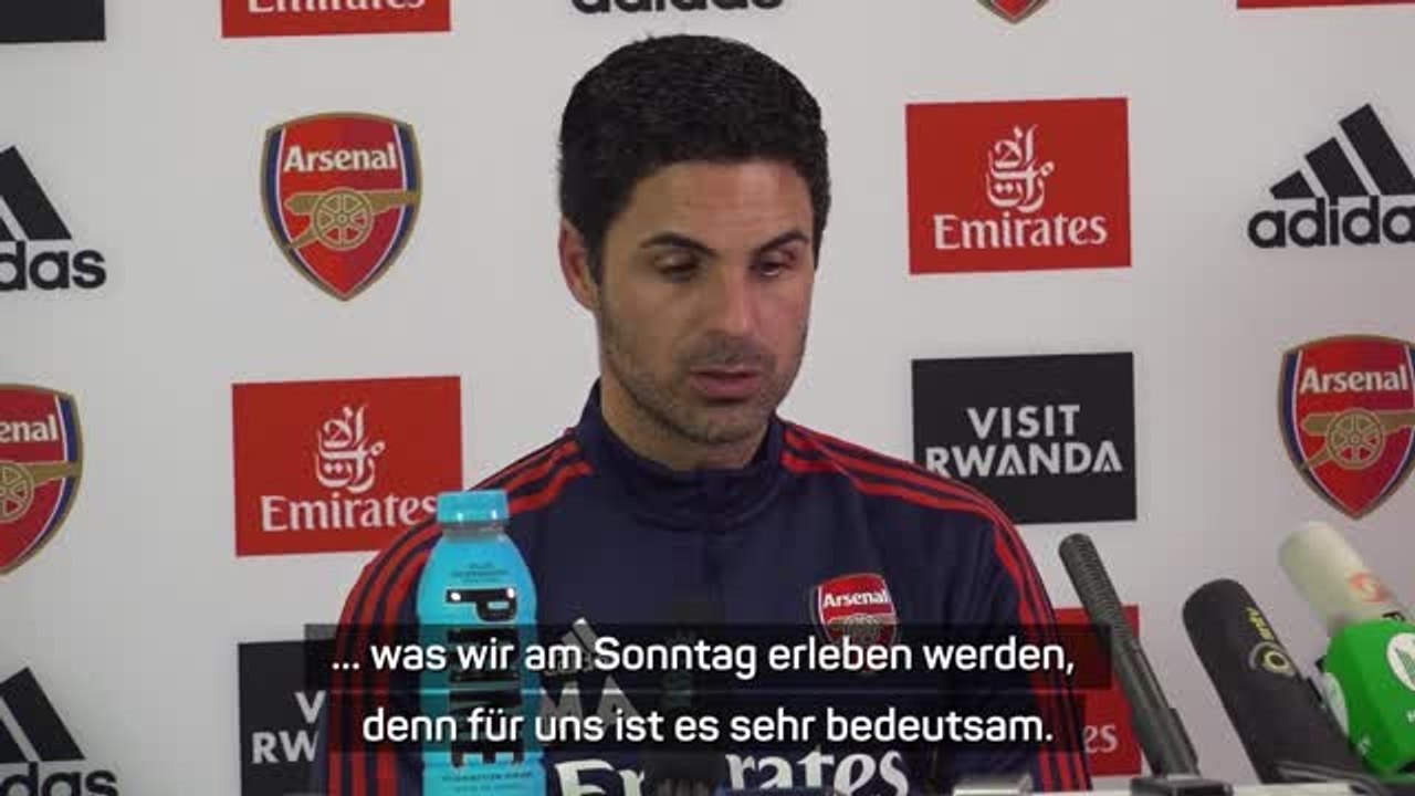 Arteta: 'Spüre die Aufregung im Stadion'