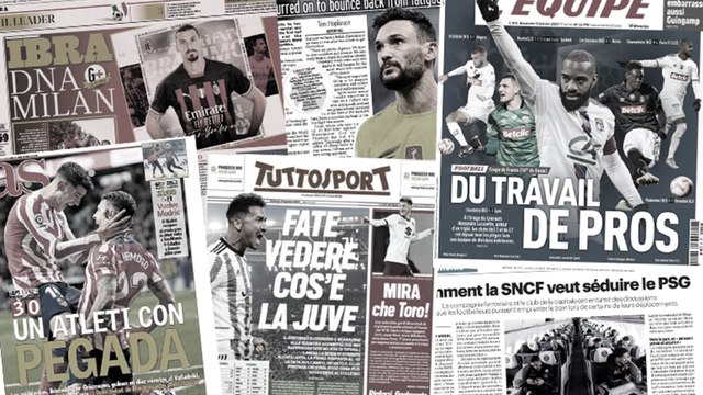 La Juventus offre Dusan Vlahovic au PSG, la presse italienne annonce la fin de carrière de Zlatan Ibrahimovic