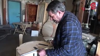 Eskiyi yeniye uyduran marangoz yıllara meydan okuyor