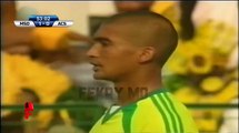 الشوط الثاني من مباراة الأهلي وصن داونز 1-1  ذهاب نهائي دوري أبطال افريقيا 2001   تعليق أشرف شاكر