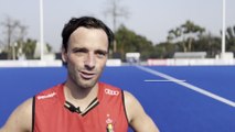 Coupe du monde de hockey : entraînement et interview