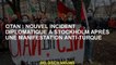 OTAN: nouvel incident diplomatique à Stockholm après une manifestation anti-turc