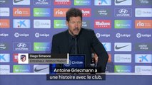18e j. - Simeone : “Griezmann est un joueur très important pour nous”