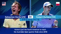 Korda wins five-set thriller to claim Australian Open quarter-final spot