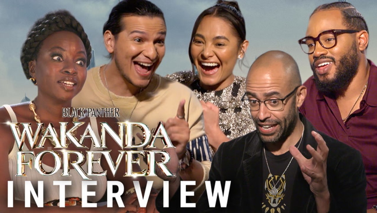 'Black Panther: Wakanda Forever' Interviews with Ryan Coogler, Danai Gurira, And More!