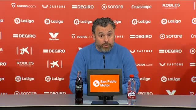 Sergio González: Somos el Cádiz y parecemos el muñeco punching