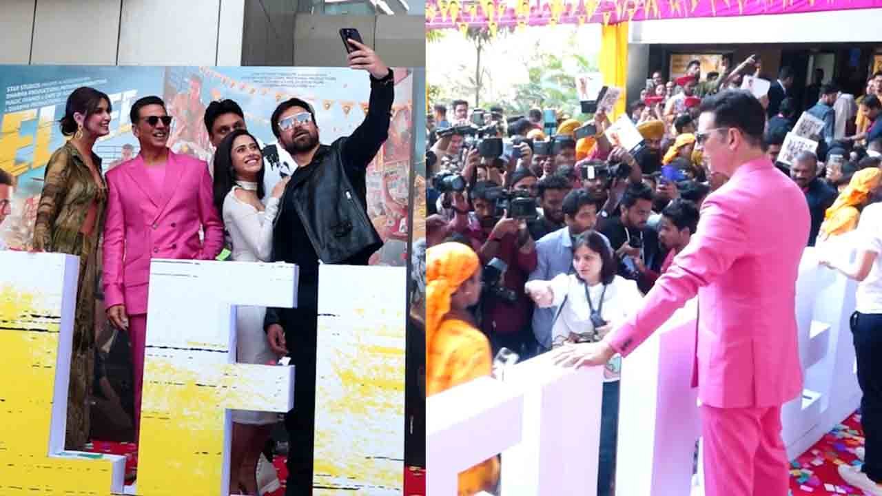 Akshay Kumar, Emraan Hashmi पहुंचे Selfiee Trailer Launch पर, देखने उमड़ी भयंकर भीड़! | FilmiBeat