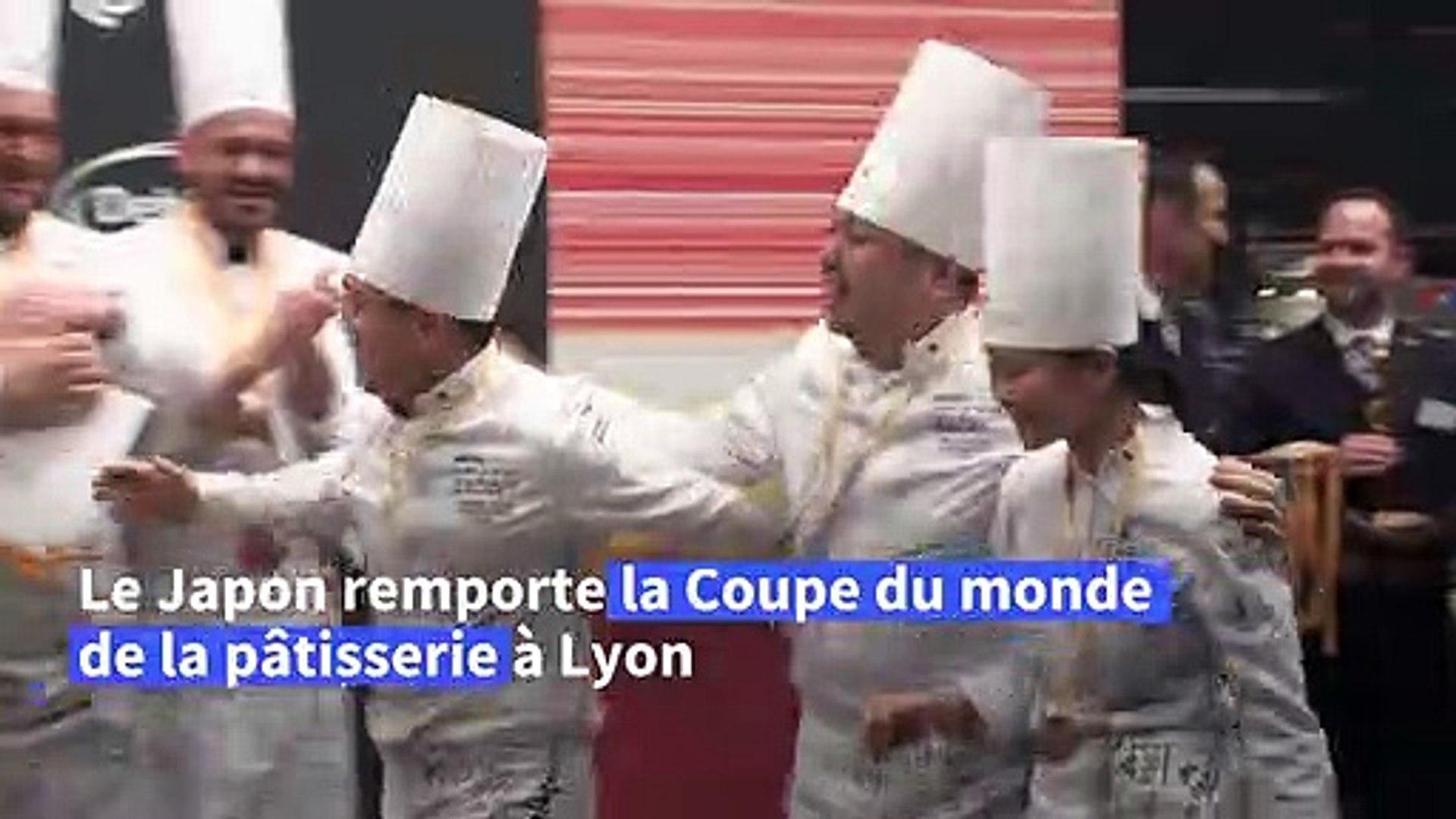 Le Japon remporte la Coupe du monde de la pâtisserie à Lyon - Vidéo  Dailymotion