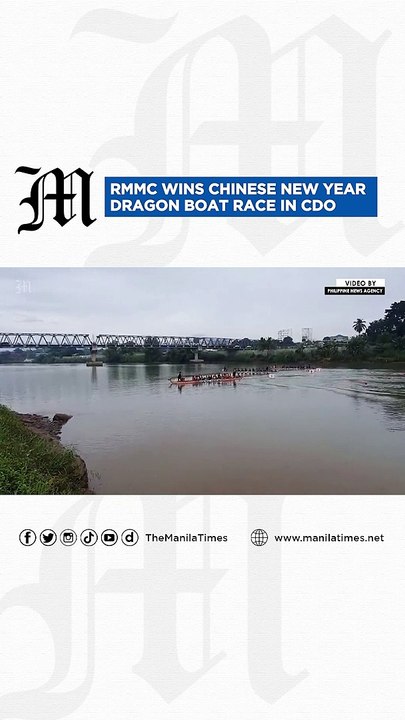 RMMC wins Chinese New Year Dragon Boat Race in CDO